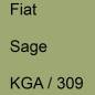 Preview: Fiat, Sage, KGA / 309.